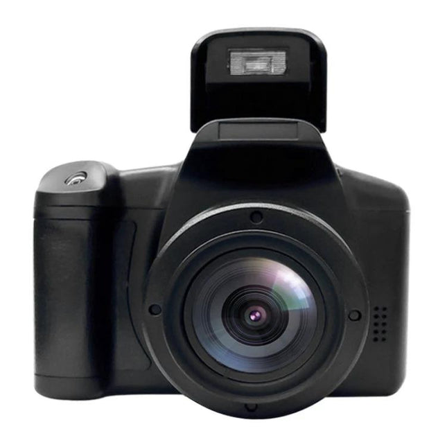 Compact Digital Camera for Everyday Photo and Video Capture with 16MP sensor and pop-up flash, ideal for travel and family snapshots