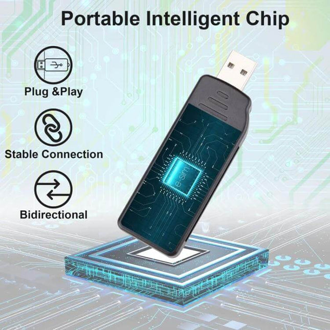 Onefavor Portable CF Card Reader for Easy Data Transfer - USB 2.0 plug-and-play CF card reader with stable bidirectional connection