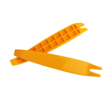 Handy Tool for Car Audio Disassembly in Daily Maintenance - orange ABS pry tools for door panels and navigation removal