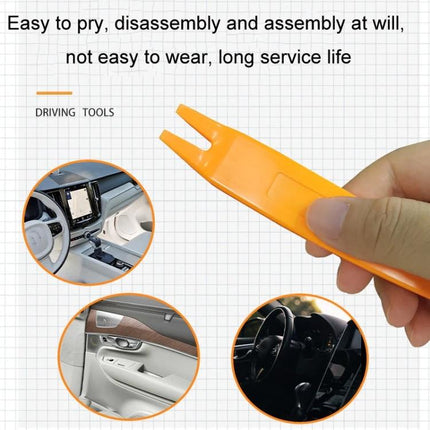 Handy Tool for Car Audio Disassembly in Daily Maintenance - orange ABS pry tool for door panels, navigation and interior trim