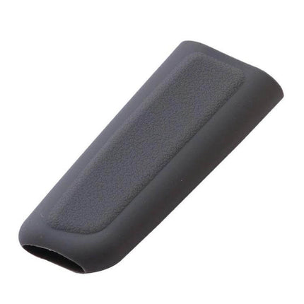 Silicone Gear Shift And Handbrake Cover Anti Slip Universal Fit black silicone handbrake cover with textured grip, universal anti-slip sleeve