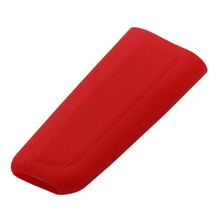 Silicone Gear Shift And Handbrake Cover Anti Slip Universal Fit red silicone anti-slip handbrake and gear shift sleeve, easy-clean textured grip