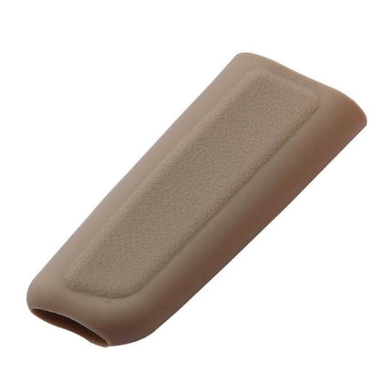 Silicone Gear Shift And Handbrake Cover Anti Slip Universal Fit brown textured silicone handbrake sleeve for car grip