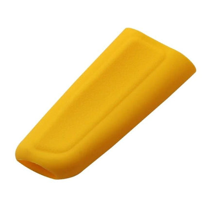 Silicone Gear Shift And Handbrake Cover Anti Slip Universal Fit yellow silicone anti-slip handbrake grip sleeve