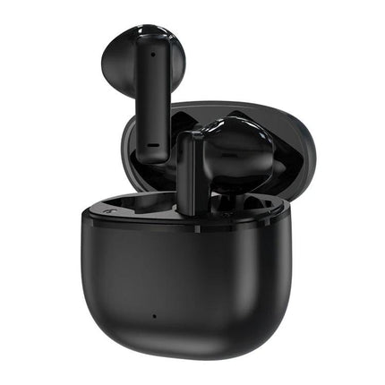 Wireless In Ear Earphones For Commuting And Workouts sleek black B7 Bluetooth 5.3 earbuds with charging case