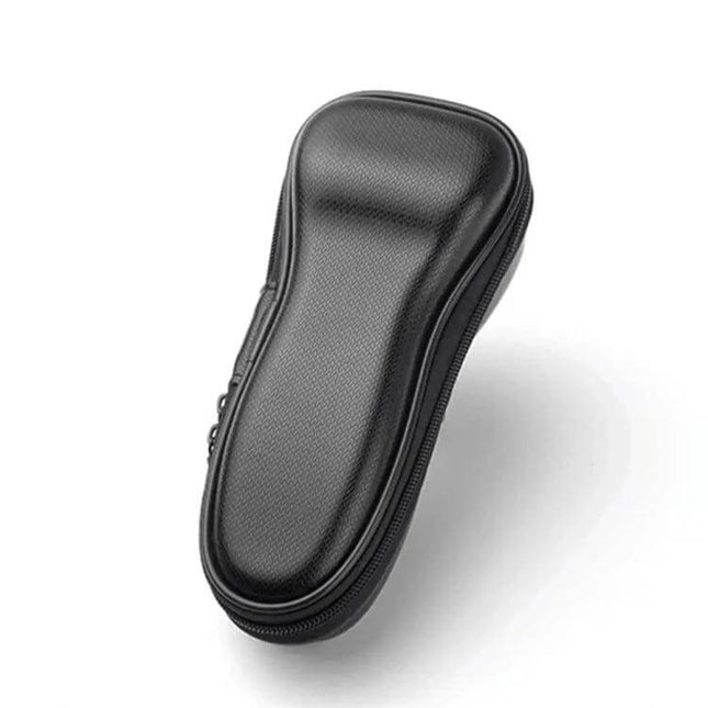 Electric Razor Storage Bag For Most 2-Head Or 3-Head Razors compact hard-shell EVA case 19x7x6cm protects shavers for travel gym backpack