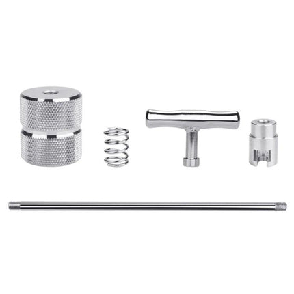 Essential Tool for Repairing Car Dents and Home Appliances - aluminum alloy dent repair kit with T-handle, slide bar, spring and adapters