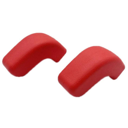 Jeep Wrangler Bumper Hook Cover for Daily Driving Protection - red PPE bumper hook covers protecting against scratches and corrosion