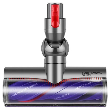 Soft Velvet Roller Brush Head for Dyson Vacuum Cleaners - replacement brush head removes pet hair, dust and debris from carpets and hard floors
