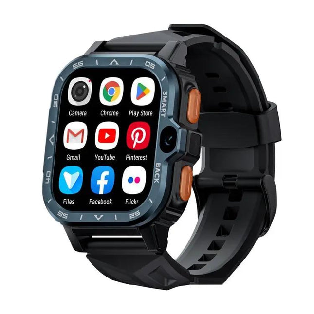 LOKMAT Android Smartwatch 2.02 Inch Navy Blue With Calls | Syndmart