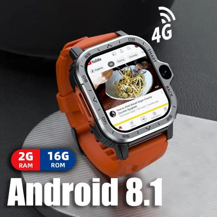 LOKMAT Android Smartwatch 2.02 Inch Navy Blue With Calls