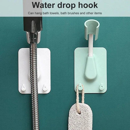 Adjustable Shower Rack for Everyday Bathroom Organization hanging showerhead hook with towel loofah organizer