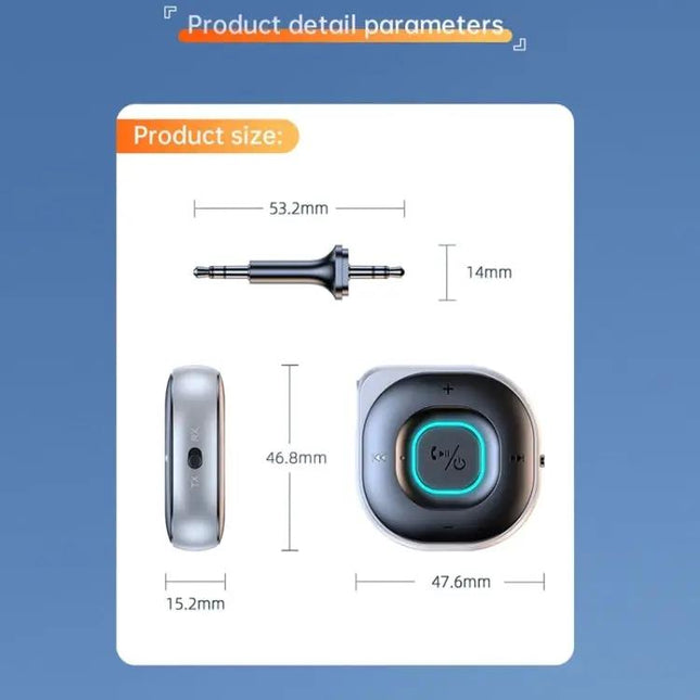 Bluetooth 5.3 AUX Receiver Transmitter Adapter C79 | Syndmart