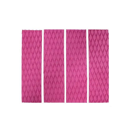 EVA Shortboard Diamond Traction Pad 4 Pack Multicolor | Syndmart