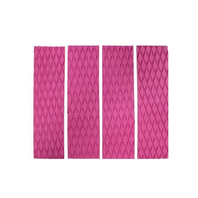 EVA Shortboard Diamond Traction Pad 4 Pack Multicolor | Syndmart