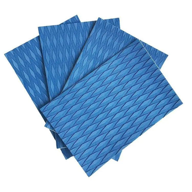 4-Piece EVA Anti-Skid Surfboard Kayak Foot Pads Set | Syndmart