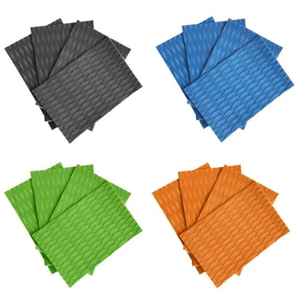4-Piece EVA Anti-Skid Surfboard Kayak Foot Pads Set | Syndmart