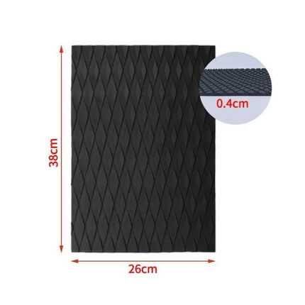 4-Piece EVA Anti-Skid Surfboard Kayak Foot Pads Set | Syndmart