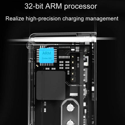 ToolkitRC Li-Po Battery Balance Charger for RC Airplanes and Cars showing internal 32-bit ARM processor and high-precision charging management