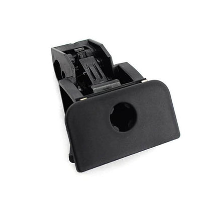 Glove Box Lid Handle For Volkswagen Polo 2002-2009 Black plastic replacement OEM 6Q0857131D5 tool-free installation