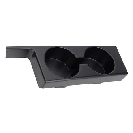 Center Console Cup Holder For Car Keeps Drinks Secure Black - ABS glossy black insert for BMW 5 Series E39 528i 530i M53, secures cups