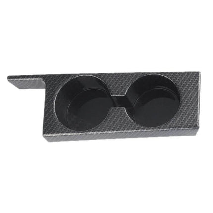Center Console Cup Holder For Car Keeps Drinks Secure Black - BMW E39 5 Series ABS glossy cup holder insert