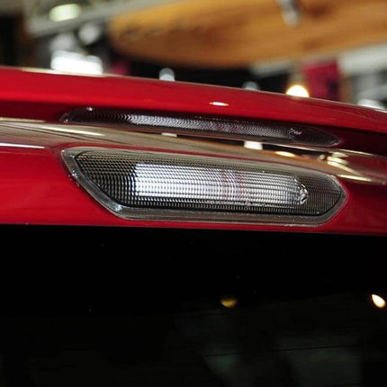 Land Rover Freelander High Brake Warning Light Replacement mounted on rear upper area with PC+ABS housing and clear lens for improved visibility