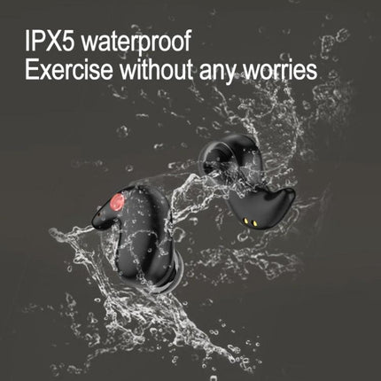 Coconut Ball In-Ear Bluetooth Earbuds With Charging Case showing IPX5 splash resistance in use during workouts and commuting