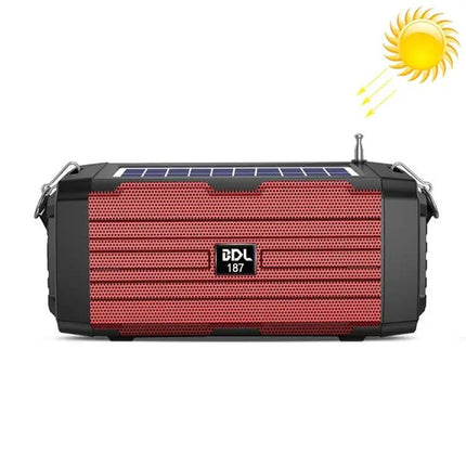 BDL-187 Solar Bluetooth Speaker With LED Light, FM
