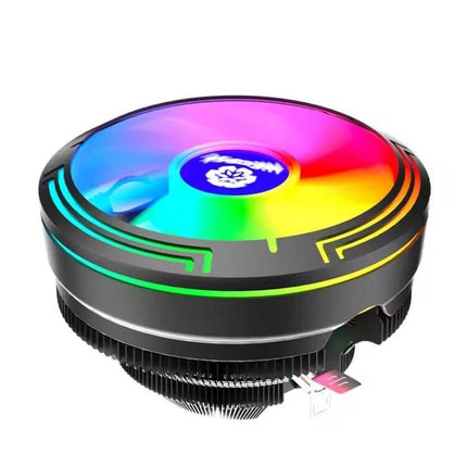 Colorful LED CPU Cooling Fan for Desktop Performance — RGB cooling fan for desktop PCs, steady airflow for gaming and content-creation