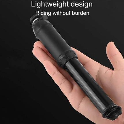 Mini Portable Bicycle Pump For Bikes On The Go Everyday - Compact Aluminum Alloy Hand Pump Fits Pocket For Quick Bike Tire Inflation