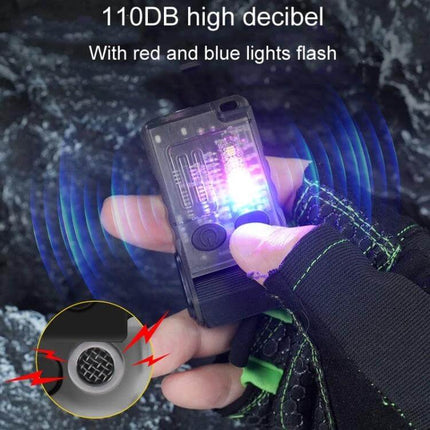 Portable Keychain Light Rechargeable For Everyday Carry compact rechargeable 1000-lumen keychain with white/red LEDs, multicolor side light, USB-C charging
