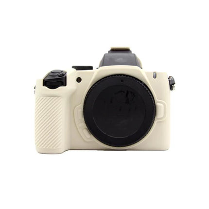 Soft Silicone Protective Case for Compact Digital Cameras with Smooth Surface, cream silicone camera body cover for Nikon Z50II