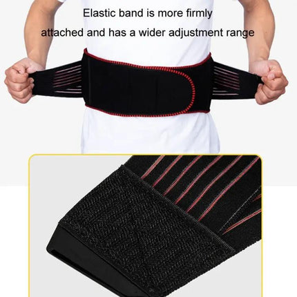 Sulaite Motorcycle Riding Breathable Anti Fall Belt Red