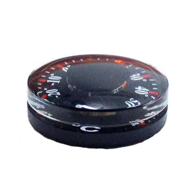 Versatile Plastic Thermometer for Everyday Home and Travel Use - compact round plastic dial for baby bottle and food temperature checks