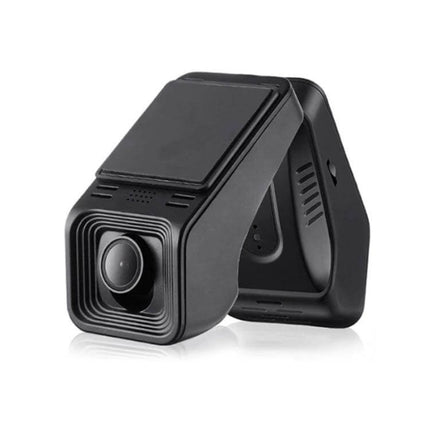 Car Dash Cam with HD Night Vision and Loop Recording Feature - 170° Angle Compact Black Dash Camera For Day/Night Driving