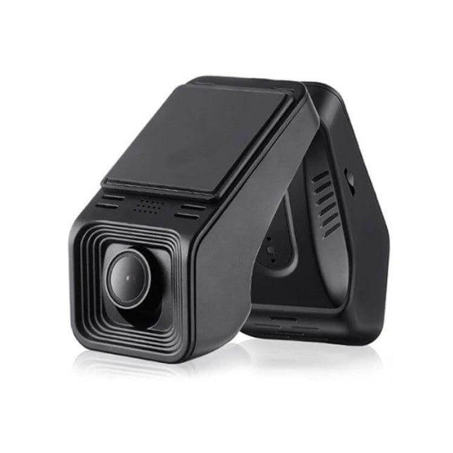 Car Dash Cam with HD Night Vision and Loop Recording Feature 170-degree lens compact black design for day and night driving
