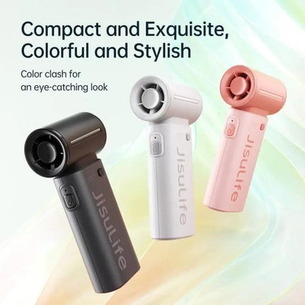 JisuLife Life9 Rechargeable Handheld Fan for On-the-Go Cooling