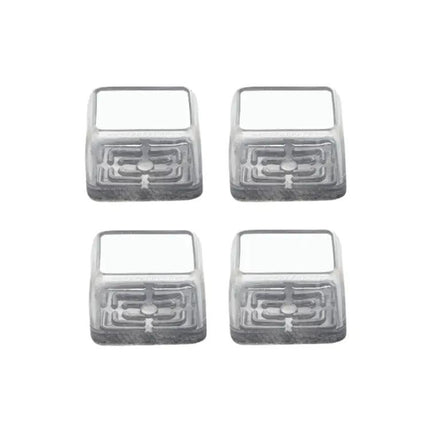 Table And Chair Leg Covers 4-Piece Set Transparent