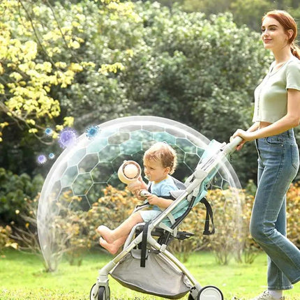 Ventilateur sans pales JisuLife pour poussette, pour un rafraîchissement et une circulation d'air portables