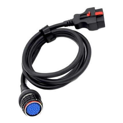 Reliable Cable for Mercedes-Benz Car Diagnostics and Maintenance - durable OBD2 diagnostic cable with ABS shell, plug and socket for home vehicle system checks