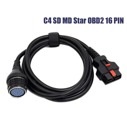 Reliable Cable for Mercedes-Benz Car Diagnostics and Maintenance OBD2 16-pin durable ABS shell for home engine code checks