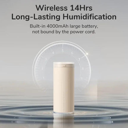 JisuLife Desktop Humidifier For Home And Office Brown
