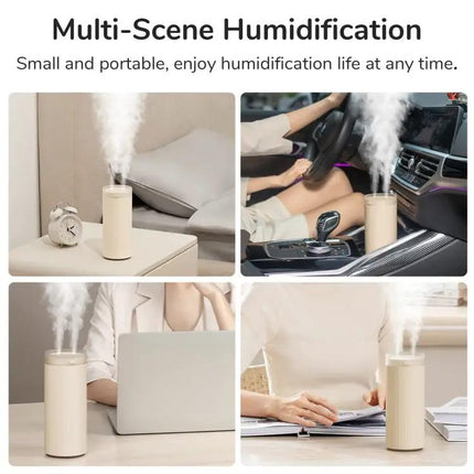 JisuLife Desktop Humidifier For Home And Office Brown