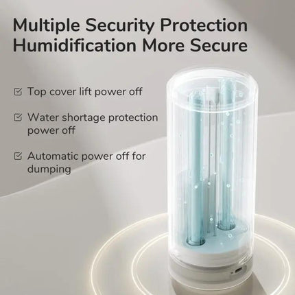 JisuLife Desktop Humidifier For Home And Office Brown