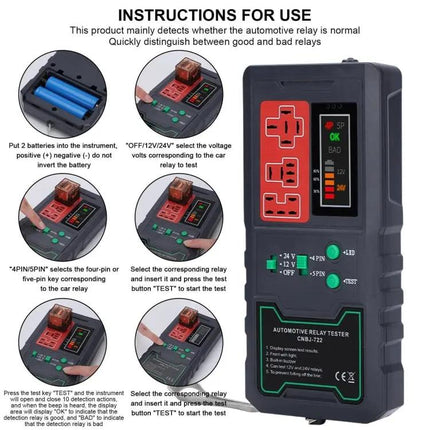 CNBJ-722 Tool for Routine Car Relay Checks During Maintenance