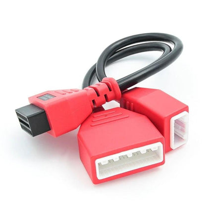 Practical Adapter for Everyday Nissan Car Key Management red OBD connector cable for Nissan Sentra 2020+ key programming and diagnostics