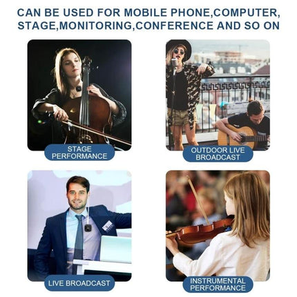 In-Ear Monitoring System for Musicians On Stage used in stage performance, outdoor live broadcast, live broadcast and instrumental practice