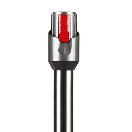 74cm Metal Extension Pole for Dyson V10 and V12 Vacuums - durable metal extension pole with quick-release red connector for high-reach cleaning