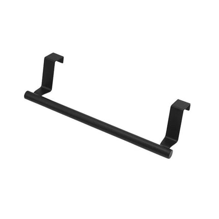 Stainless Steel Towel Rack For Kitchen Cabinet Storage - black over-the-cabinet door towel bar for compact kitchens
